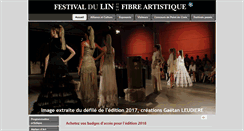 Desktop Screenshot of festivaldulin.org